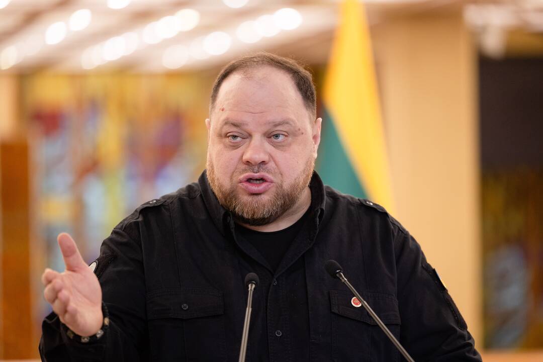 Seime lankėsi Ukrainos Aukščiausiosios Rados pirmininkas R. Stefančukas
