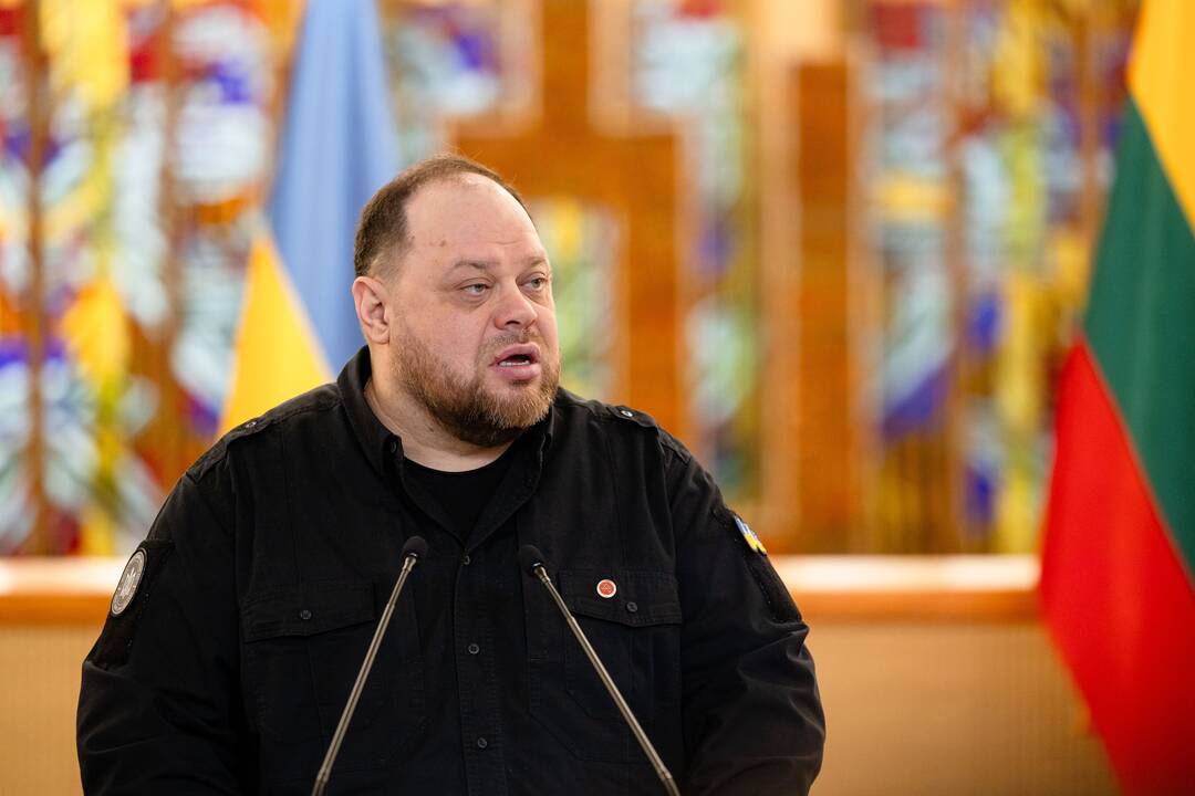 Seime lankėsi Ukrainos Aukščiausiosios Rados pirmininkas R. Stefančukas