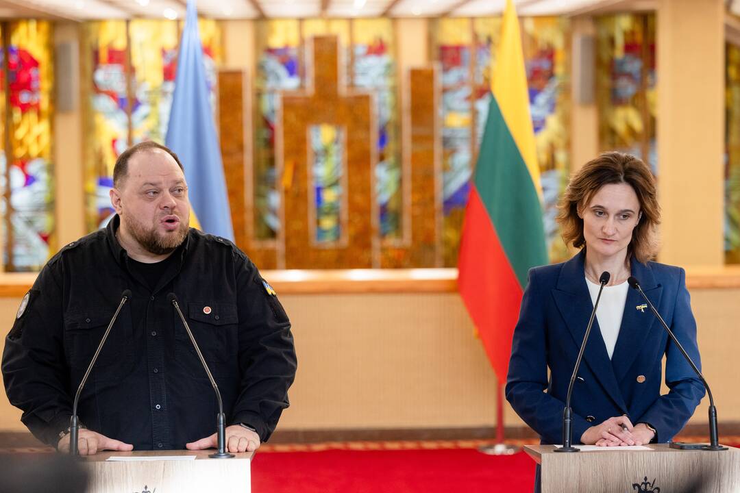 Seime lankėsi Ukrainos Aukščiausiosios Rados pirmininkas R. Stefančukas