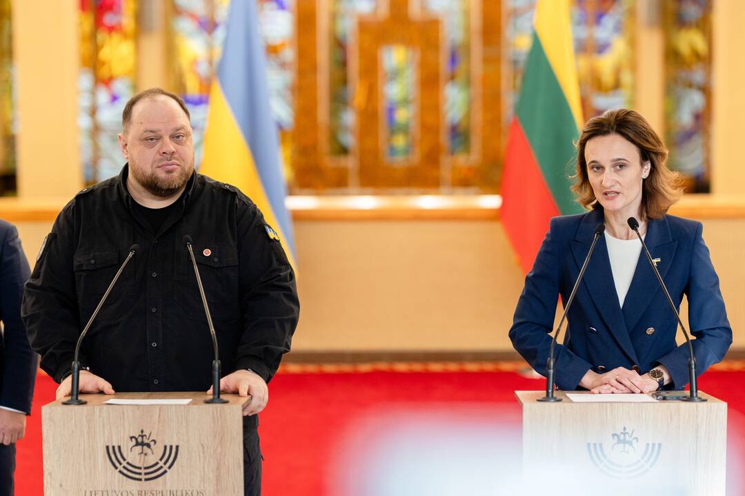 Seime lankėsi Ukrainos Aukščiausiosios Rados pirmininkas R. Stefančukas