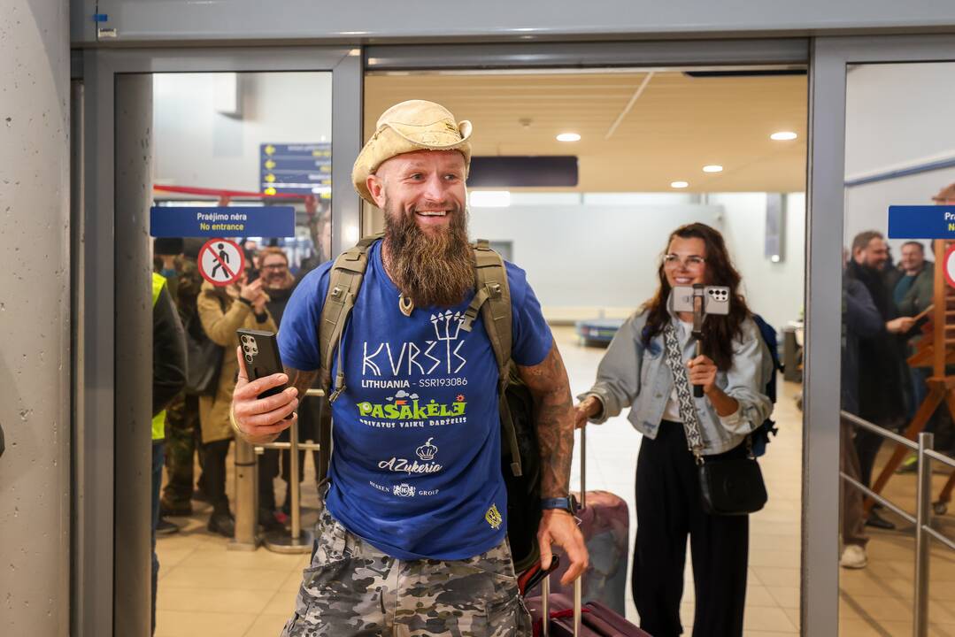 Palangos oro uoste sutiktas Aurimas Mockus