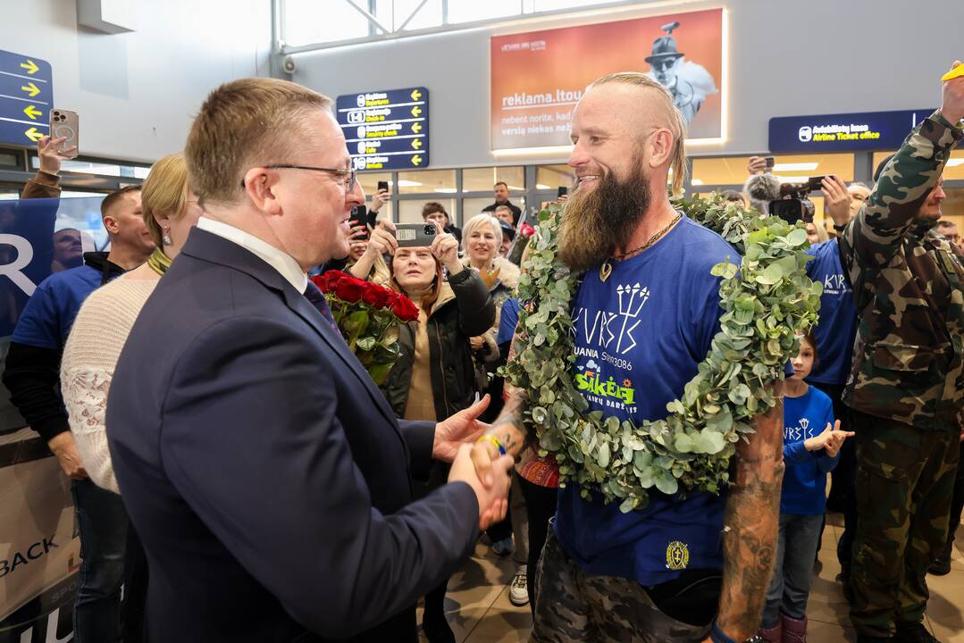 Palangos oro uoste sutiktas Aurimas Mockus