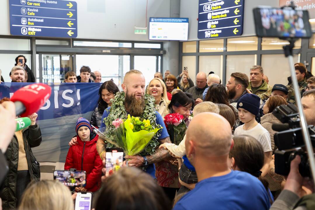 Palangos oro uoste sutiktas Aurimas Mockus