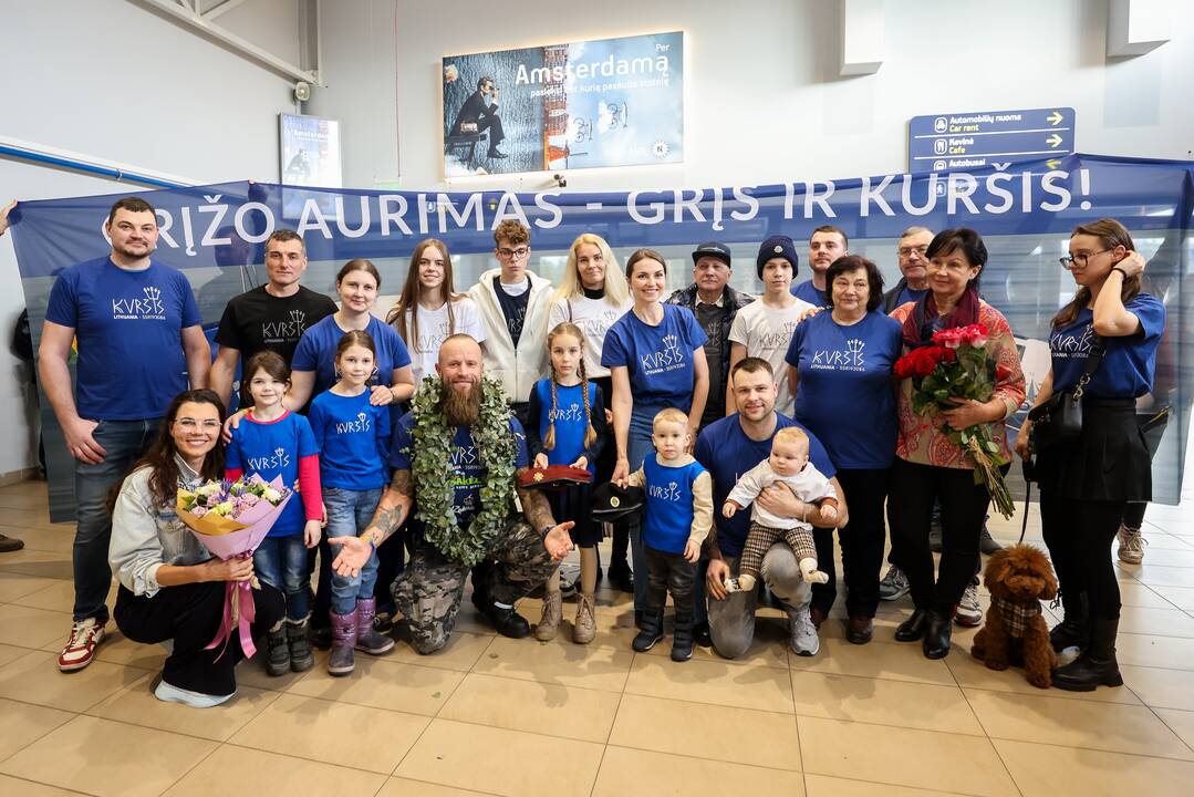 Palangos oro uoste sutiktas Aurimas Mockus