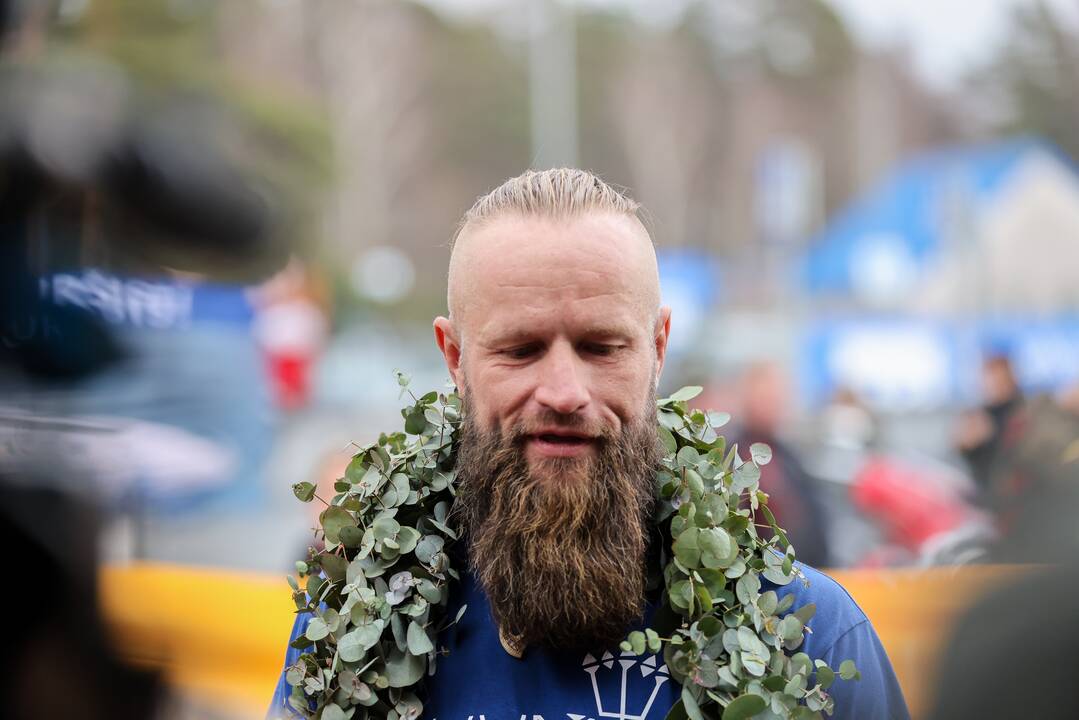 Palangos oro uoste sutiktas Aurimas Mockus