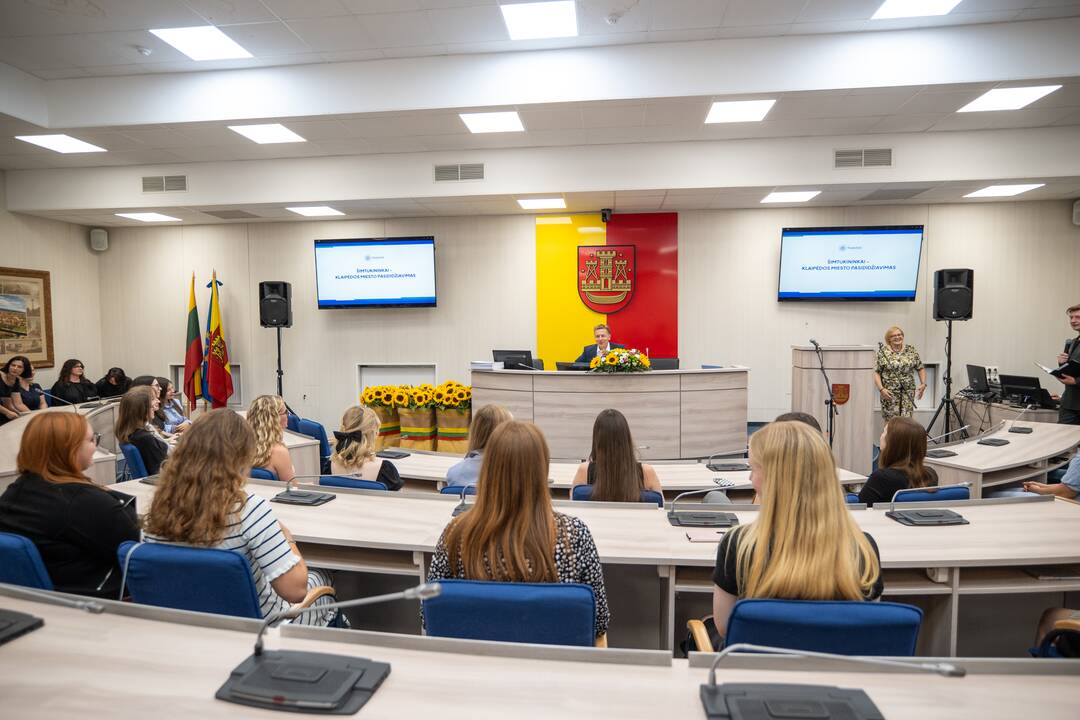 Klaipėdos šimtukininkams – piniginės premijos