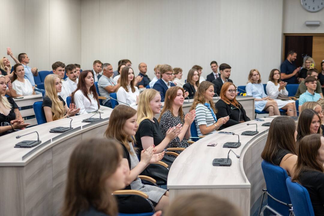 Klaipėdos šimtukininkams – piniginės premijos