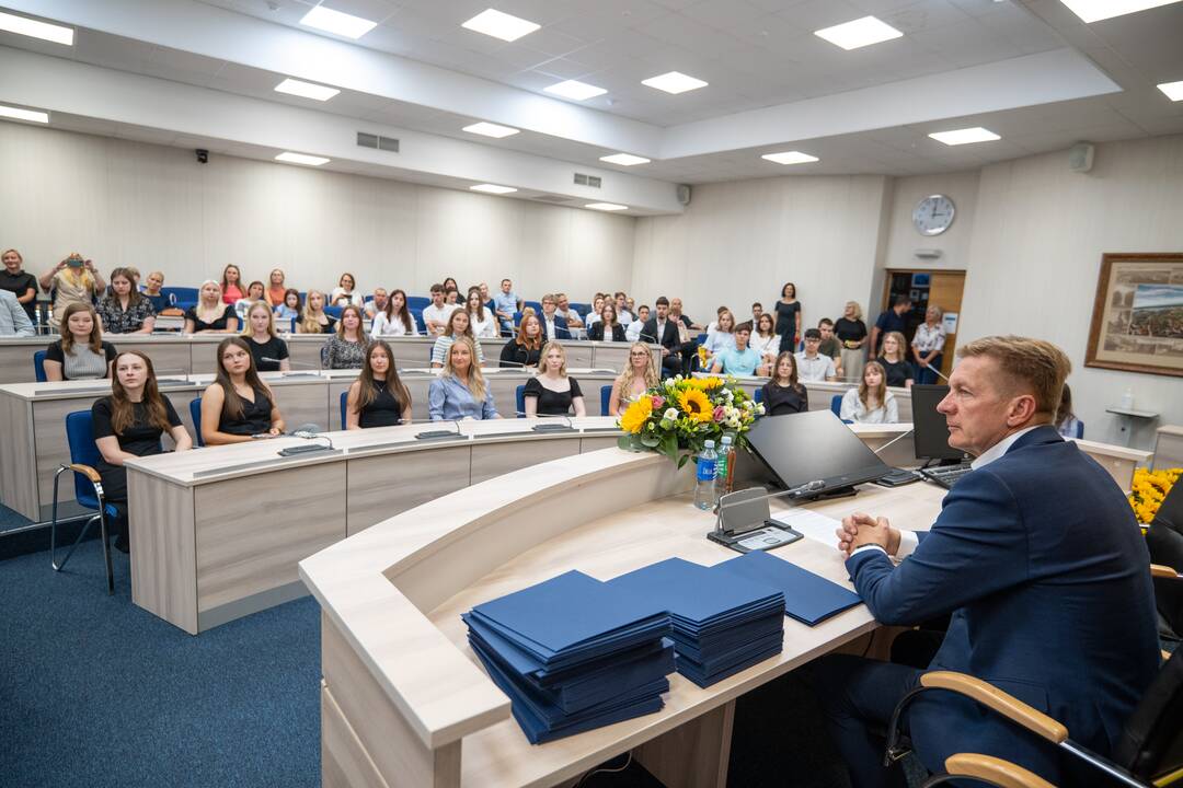 Klaipėdos šimtukininkams – piniginės premijos