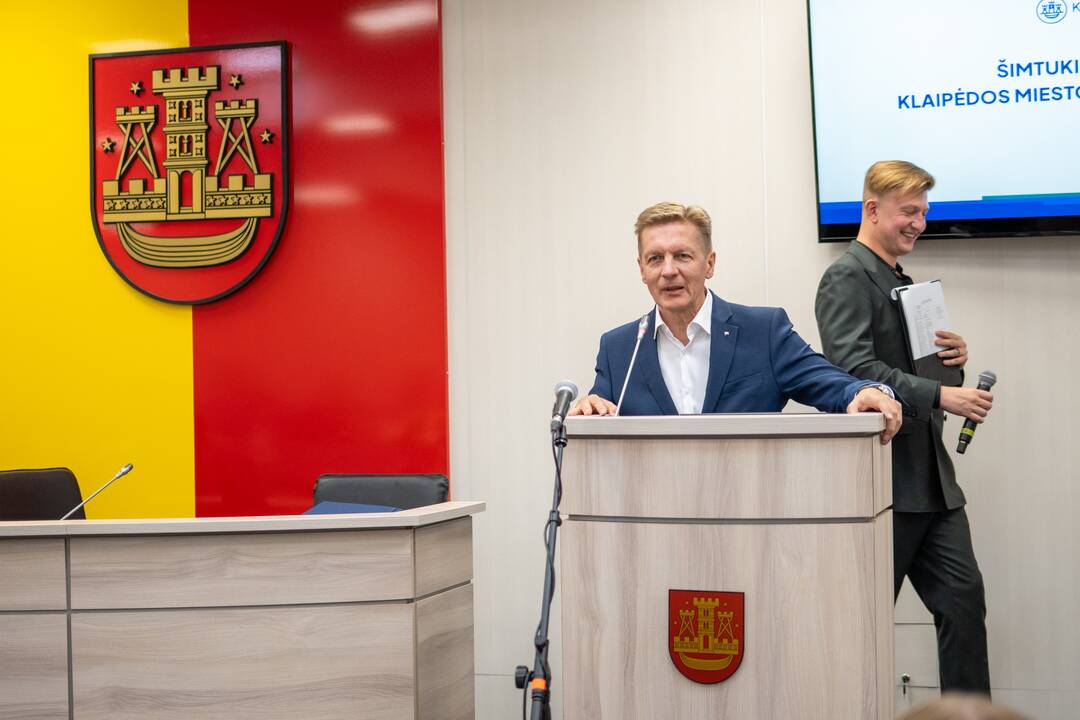 Klaipėdos šimtukininkams – piniginės premijos