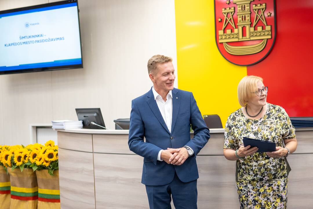 Klaipėdos šimtukininkams – piniginės premijos