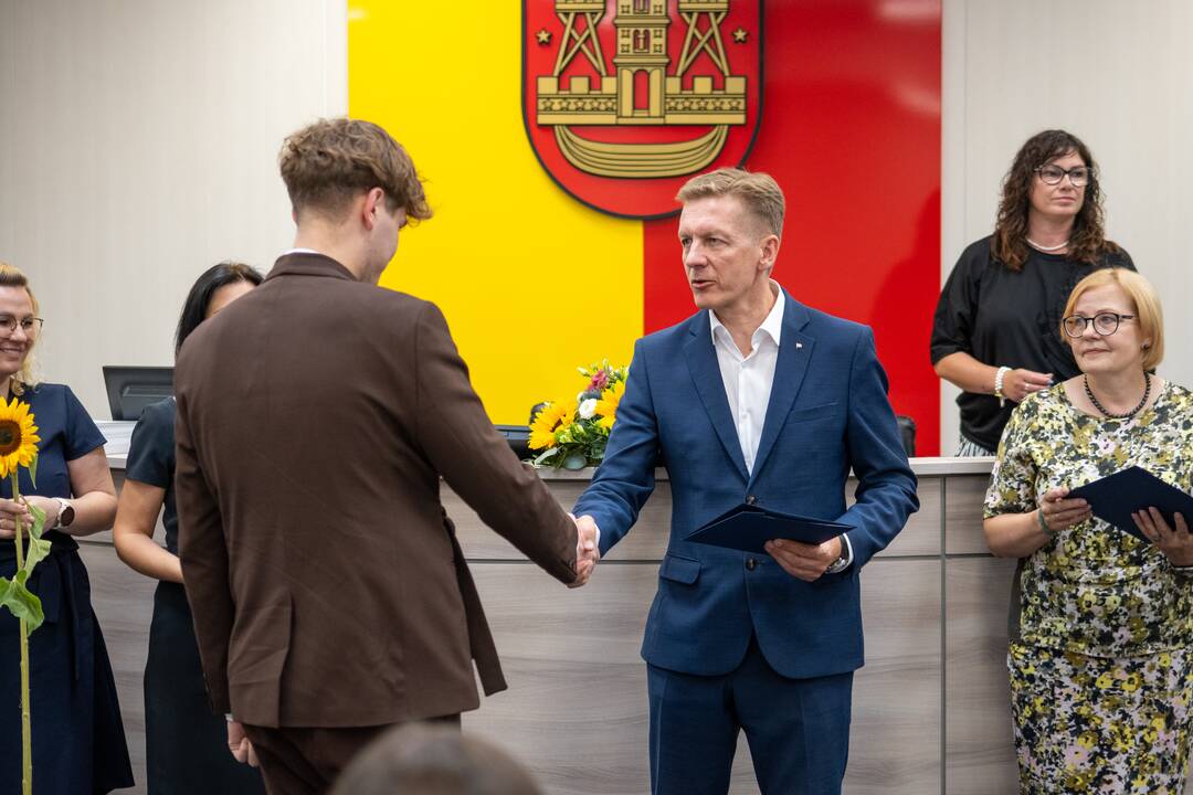 Klaipėdos šimtukininkams – piniginės premijos