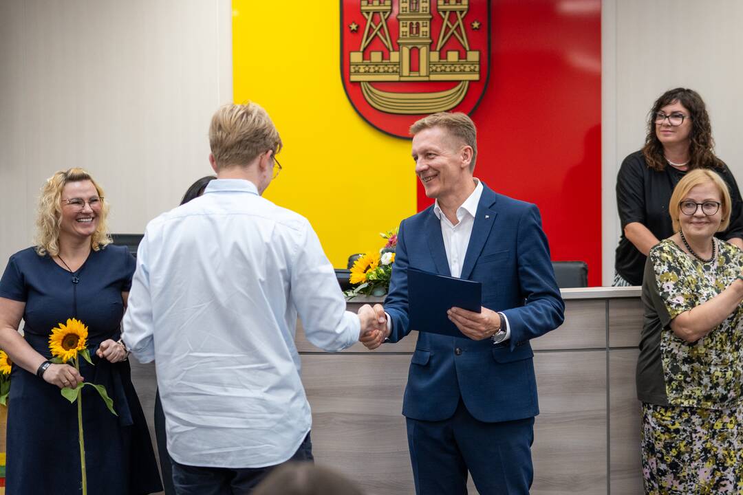 Klaipėdos šimtukininkams – piniginės premijos