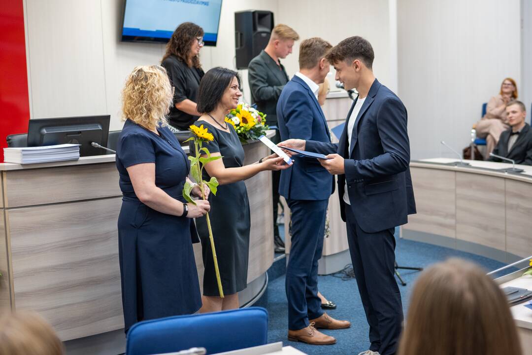 Klaipėdos šimtukininkams – piniginės premijos