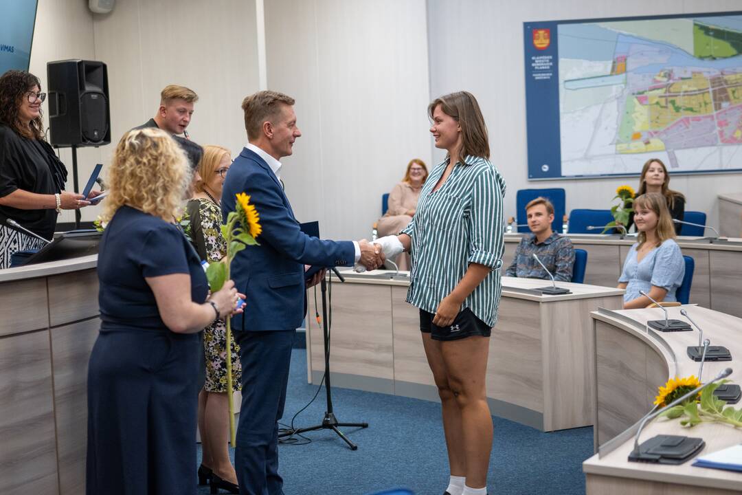 Klaipėdos šimtukininkams – piniginės premijos
