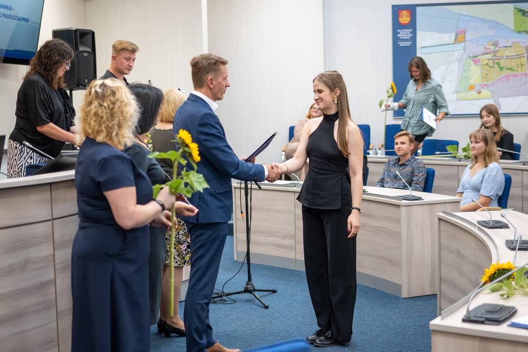 Klaipėdos šimtukininkams – piniginės premijos