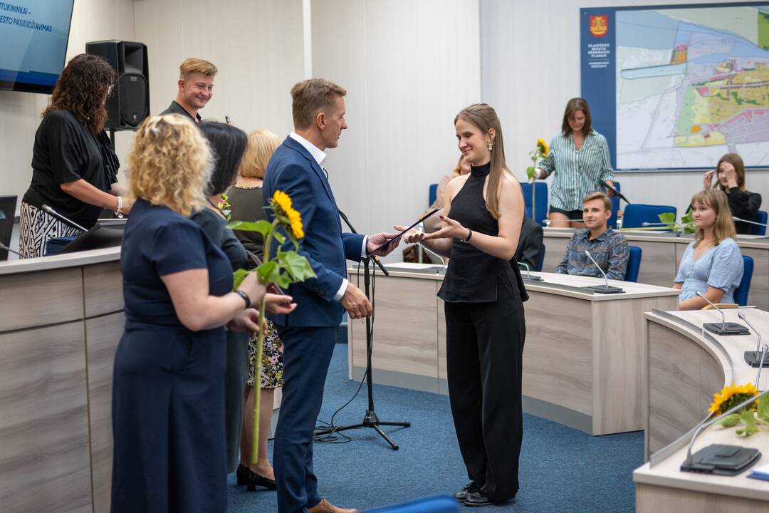 Klaipėdos šimtukininkams – piniginės premijos
