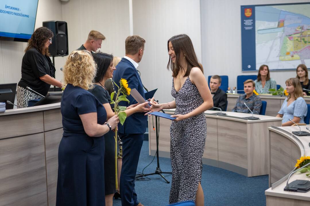 Klaipėdos šimtukininkams – piniginės premijos