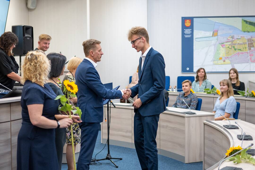 Klaipėdos šimtukininkams – piniginės premijos