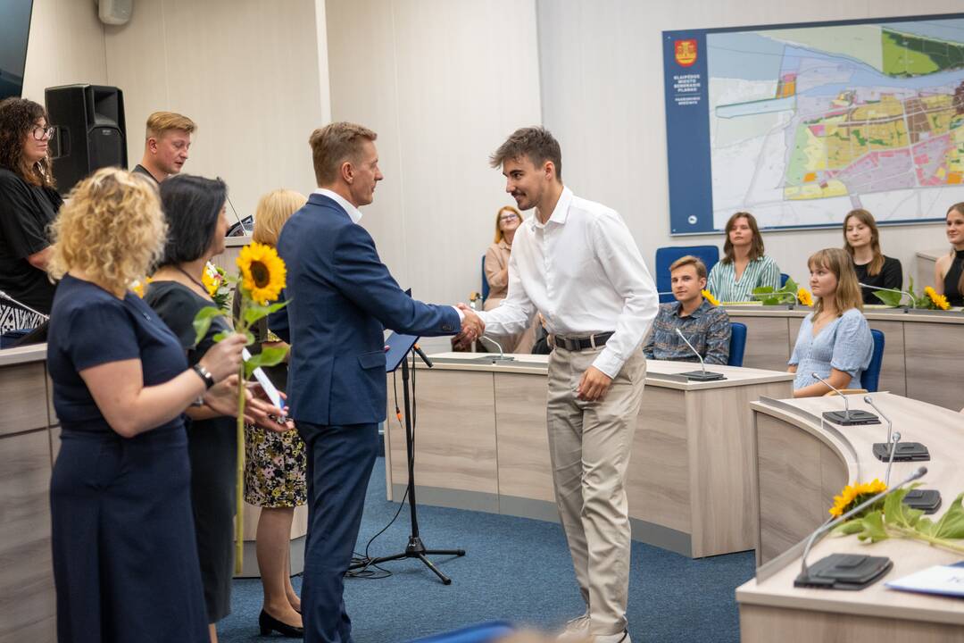 Klaipėdos šimtukininkams – piniginės premijos
