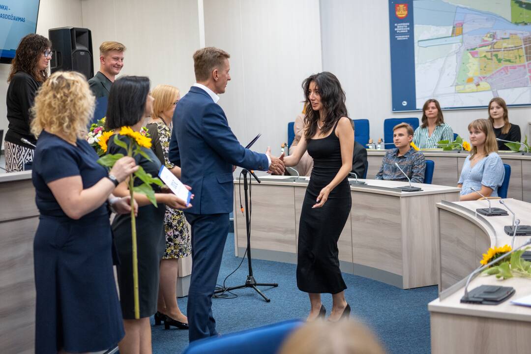 Klaipėdos šimtukininkams – piniginės premijos