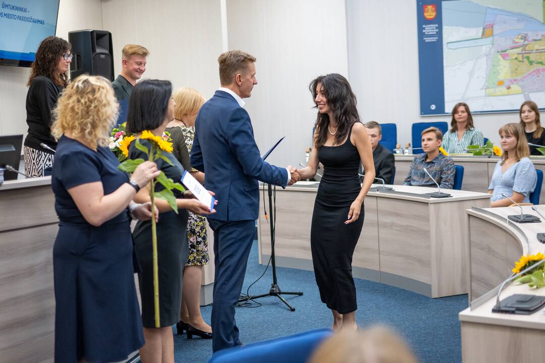 Klaipėdos šimtukininkams – piniginės premijos