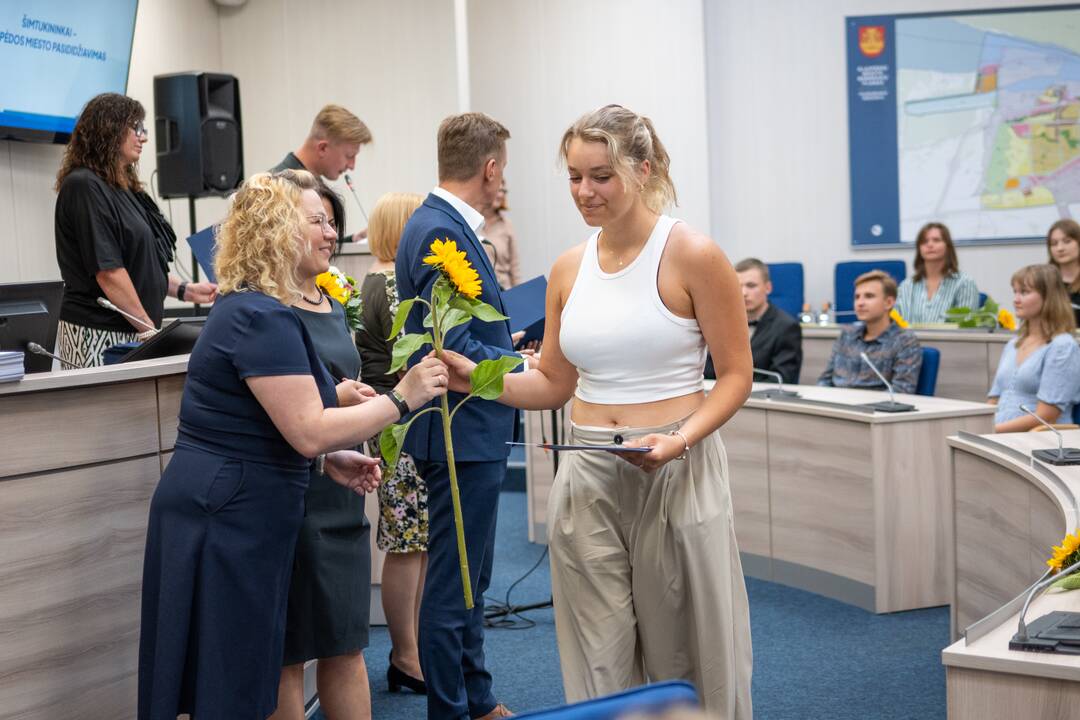 Klaipėdos šimtukininkams – piniginės premijos
