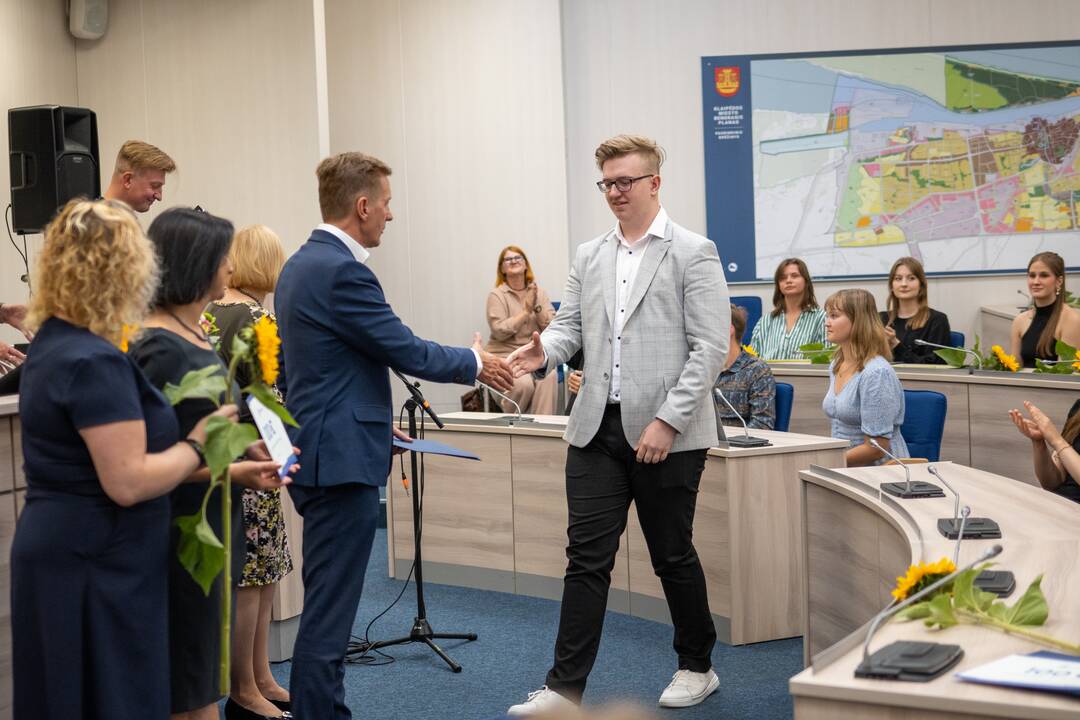 Klaipėdos šimtukininkams – piniginės premijos