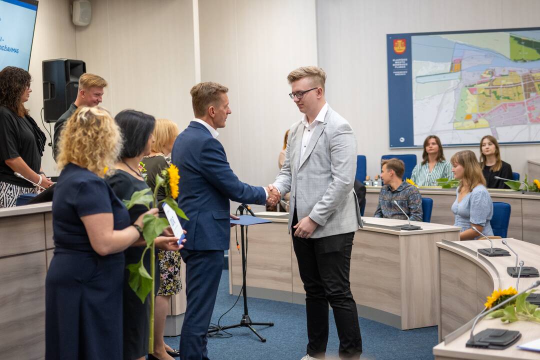 Klaipėdos šimtukininkams – piniginės premijos