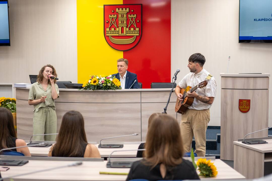 Klaipėdos šimtukininkams – piniginės premijos