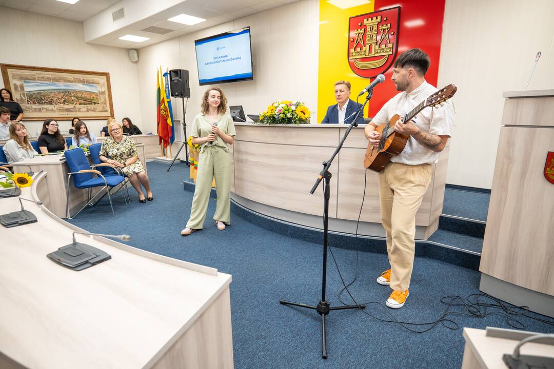 Klaipėdos šimtukininkams – piniginės premijos