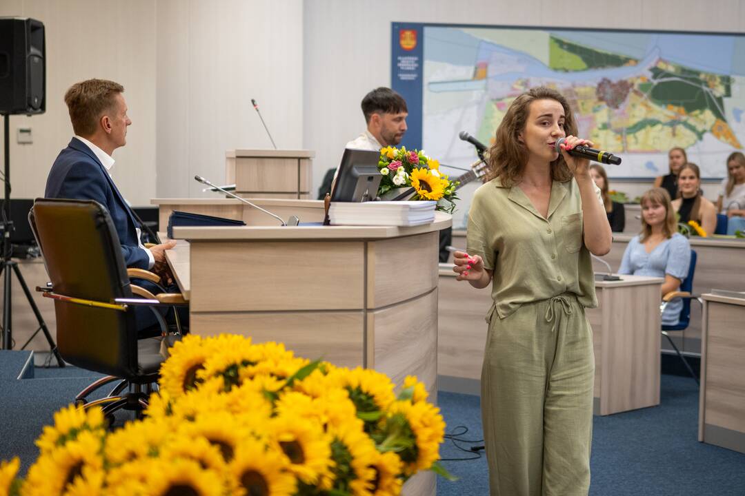 Klaipėdos šimtukininkams – piniginės premijos