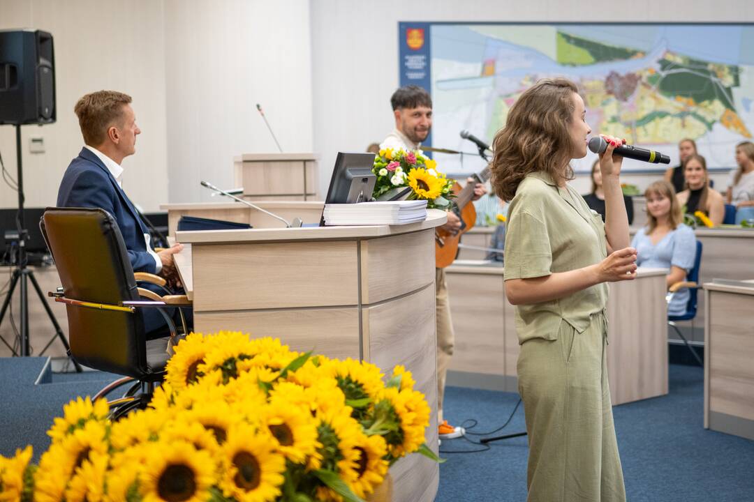 Klaipėdos šimtukininkams – piniginės premijos