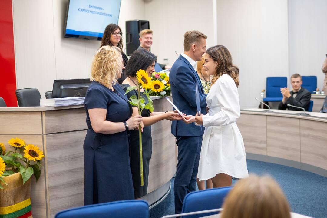 Klaipėdos šimtukininkams – piniginės premijos