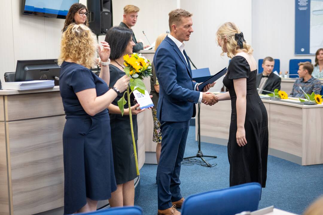 Klaipėdos šimtukininkams – piniginės premijos