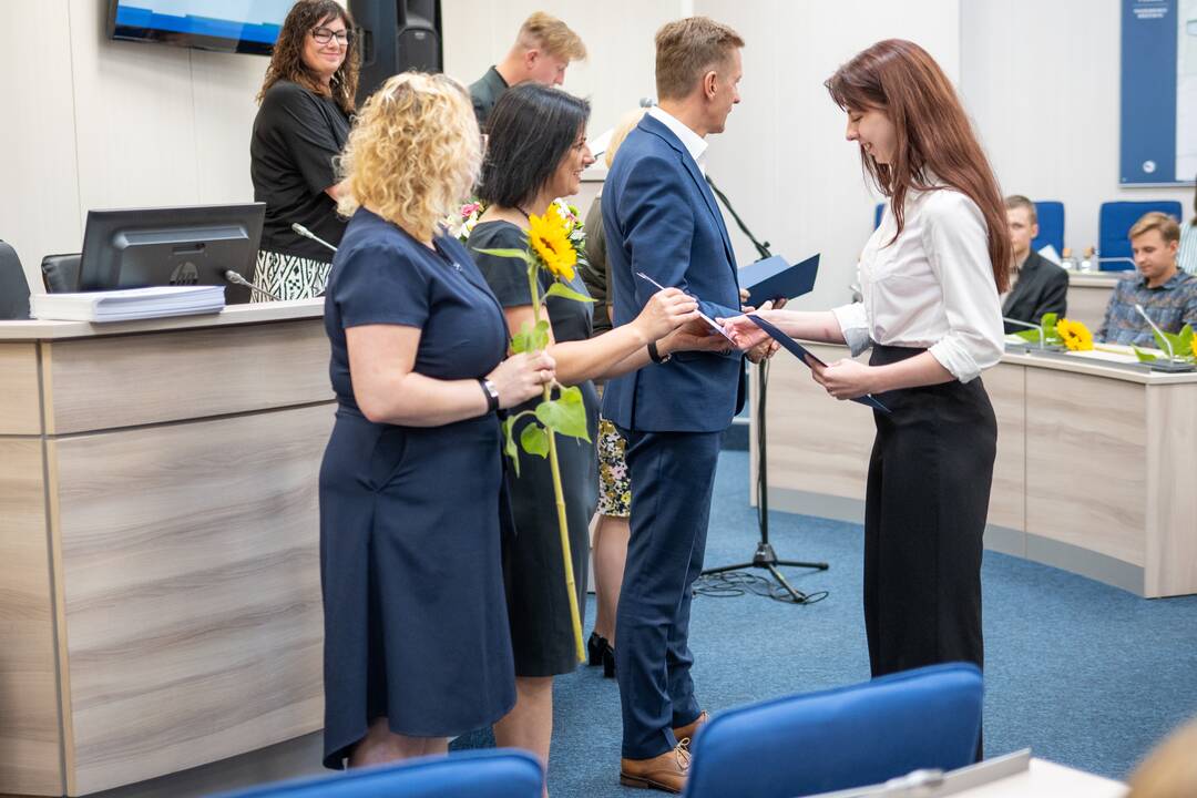 Klaipėdos šimtukininkams – piniginės premijos