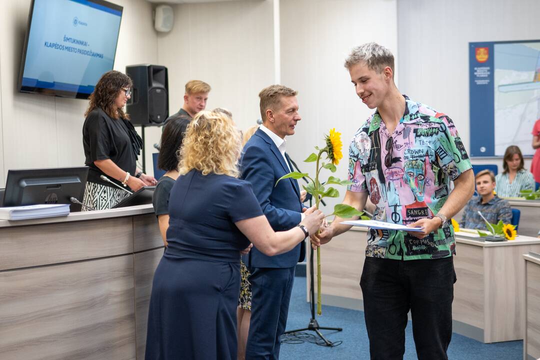 Klaipėdos šimtukininkams – piniginės premijos