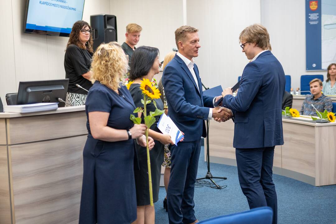 Klaipėdos šimtukininkams – piniginės premijos