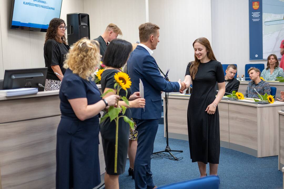 Klaipėdos šimtukininkams – piniginės premijos