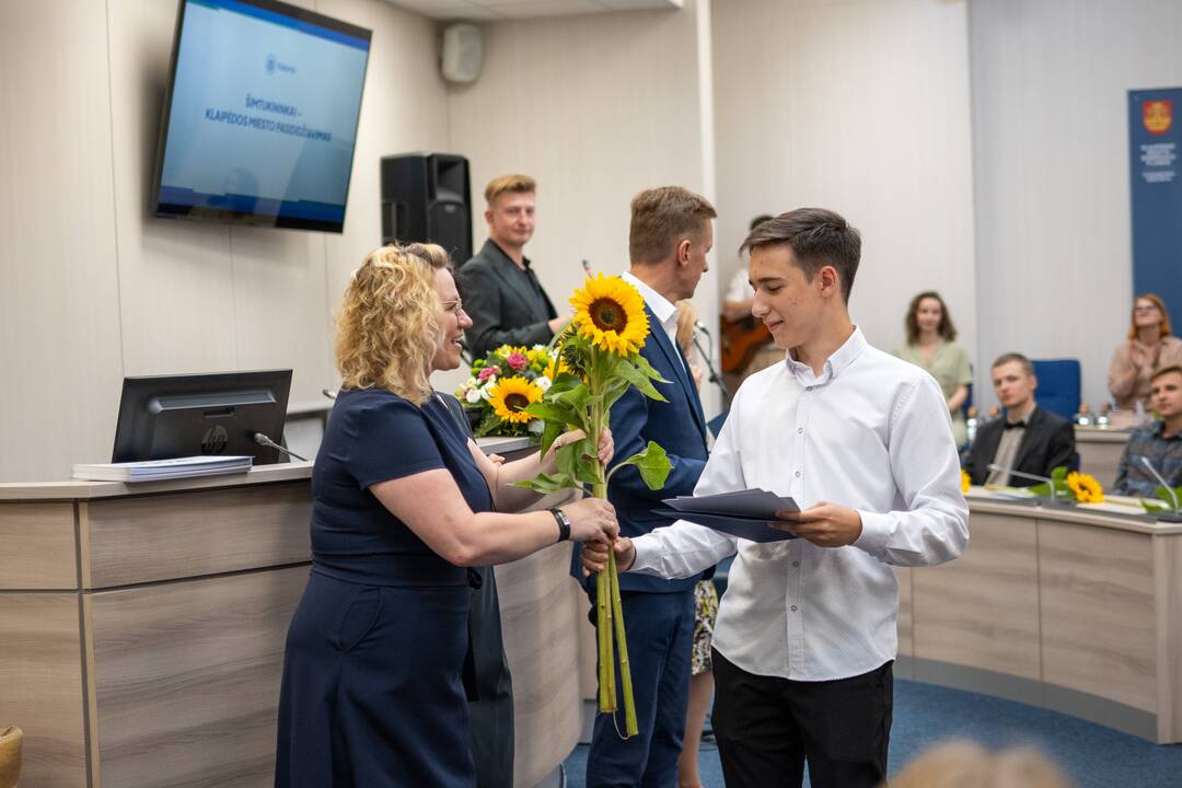 Klaipėdos šimtukininkams – piniginės premijos