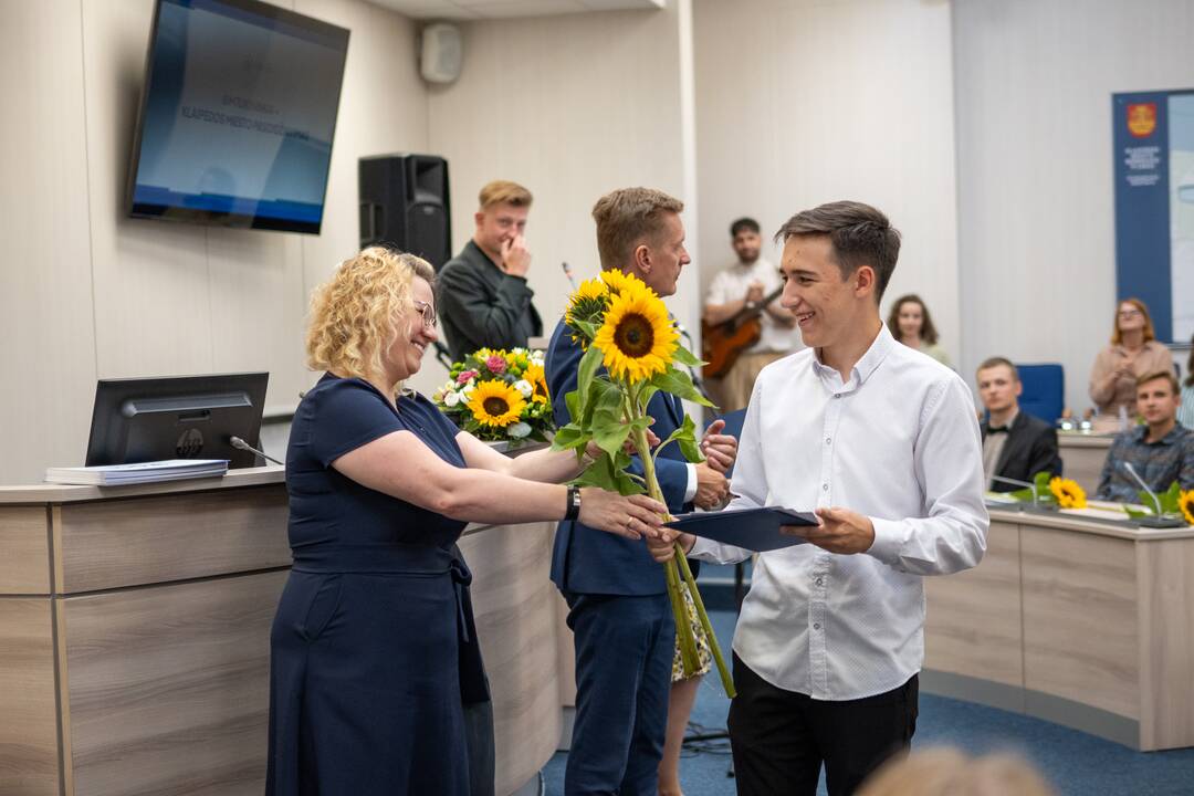 Klaipėdos šimtukininkams – piniginės premijos