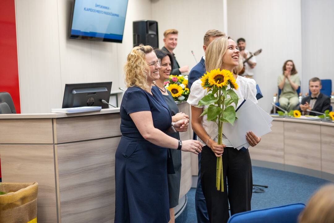 Klaipėdos šimtukininkams – piniginės premijos