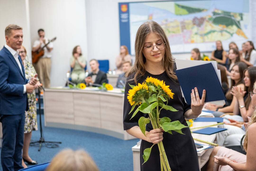 Klaipėdos šimtukininkams – piniginės premijos