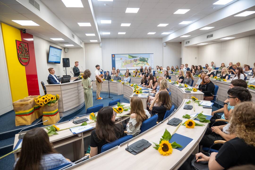 Klaipėdos šimtukininkams – piniginės premijos