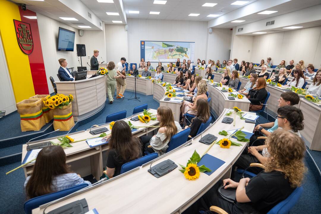 Klaipėdos šimtukininkams – piniginės premijos