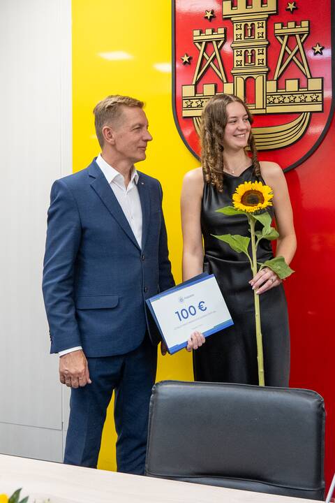 Klaipėdos šimtukininkams – piniginės premijos