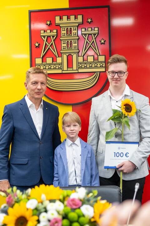 Klaipėdos šimtukininkams – piniginės premijos