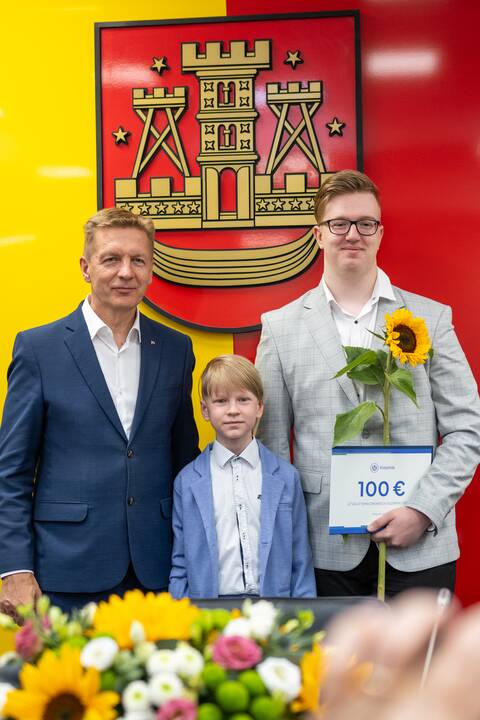 Klaipėdos šimtukininkams – piniginės premijos