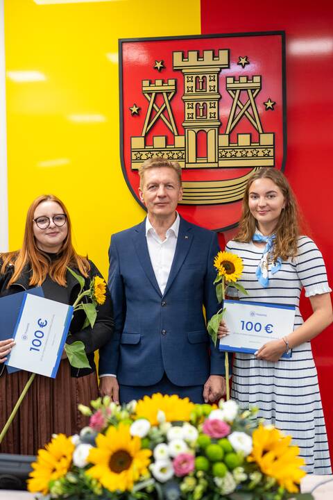 Klaipėdos šimtukininkams – piniginės premijos
