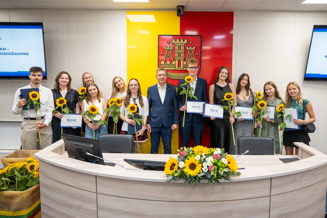 Klaipėdos šimtukininkams – piniginės premijos