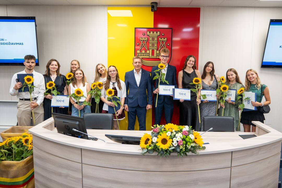 Klaipėdos šimtukininkams – piniginės premijos